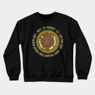 Zodiac leo Crewneck Sweatshirt